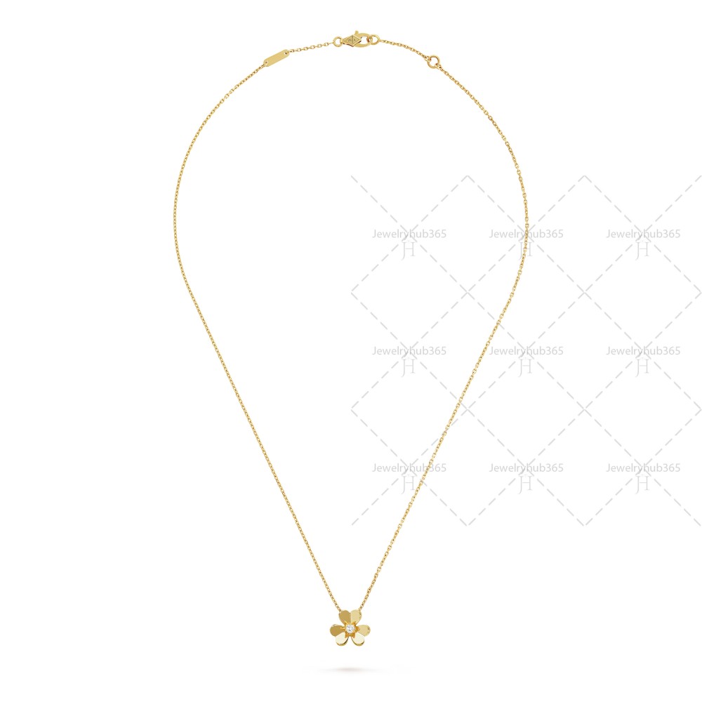 Frivole pendant mini 1 Diamond Yellow gold