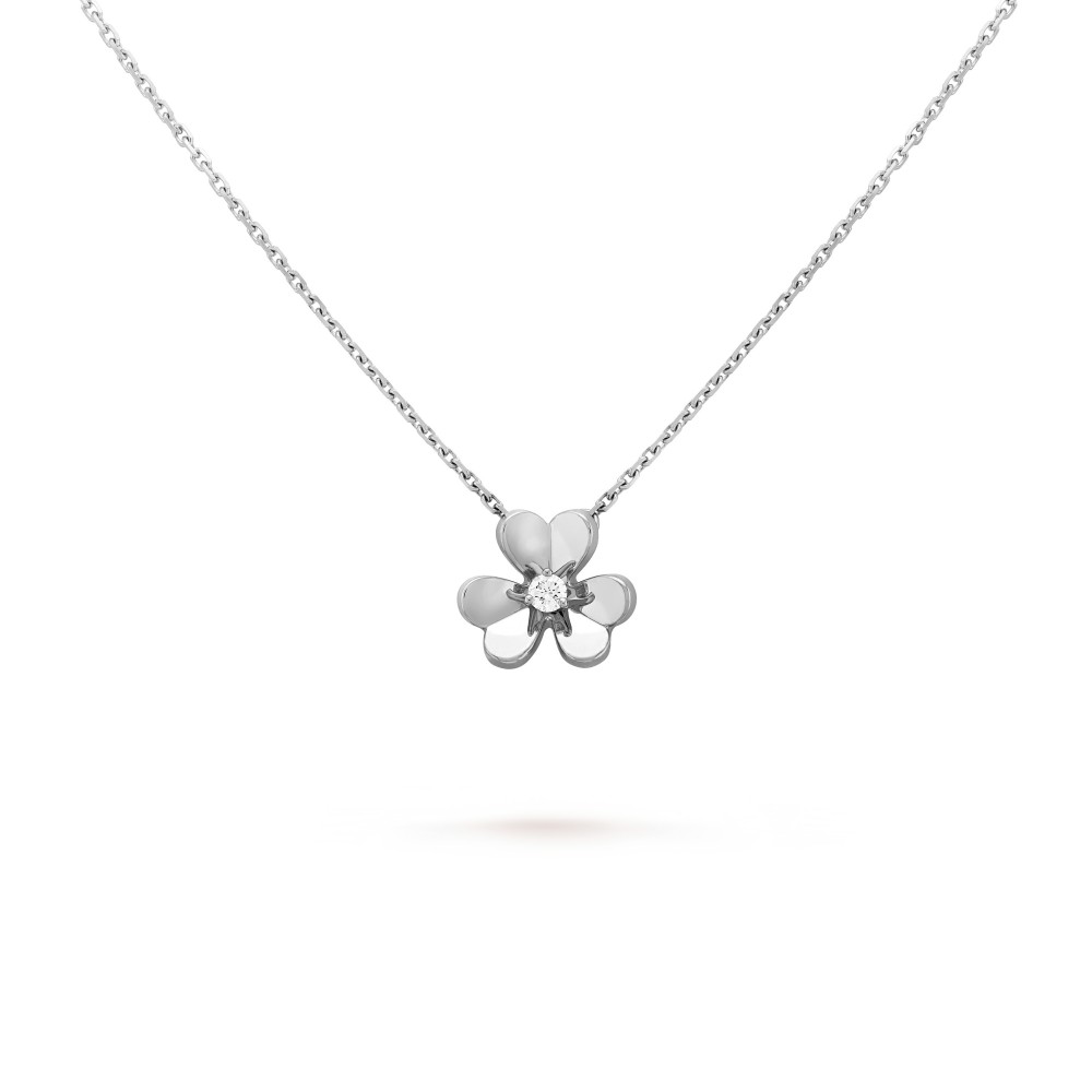 Frivole pendant mini 1 Diamond White gold