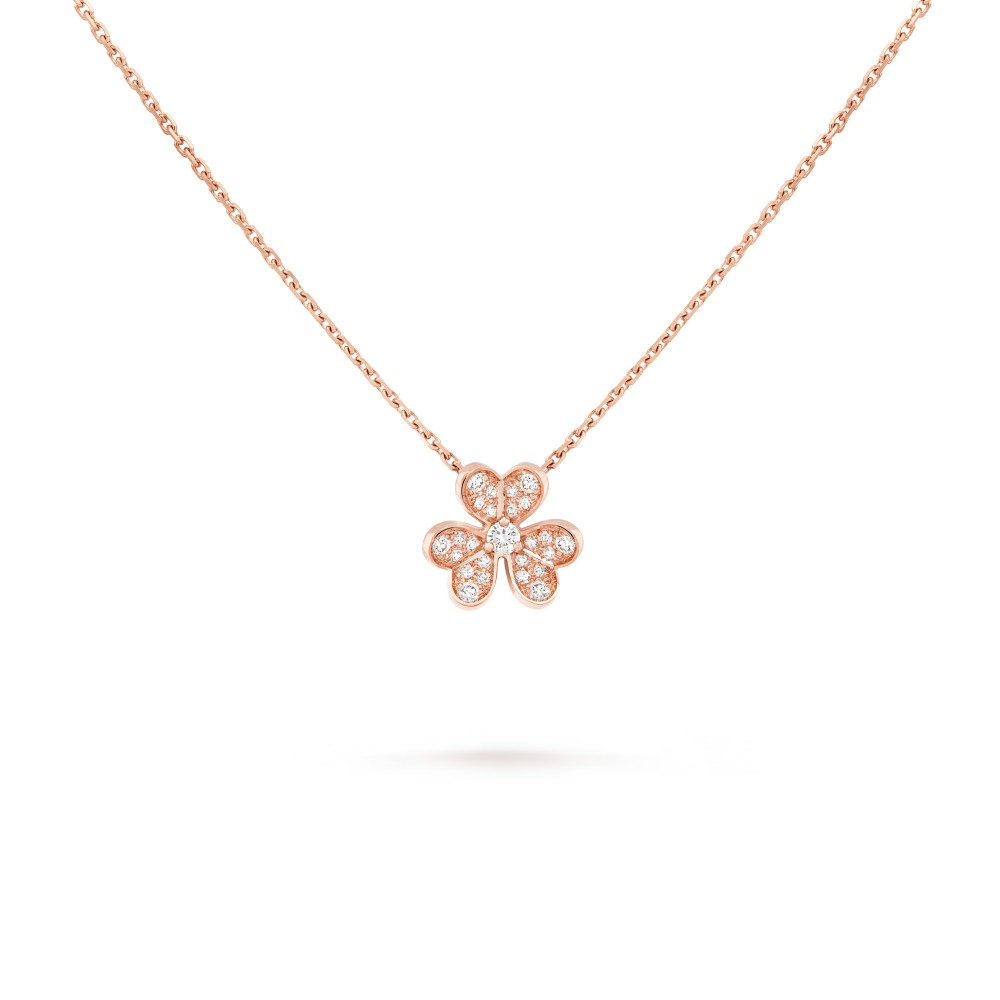 Frivole pendant mini 25 Diamond Rose gold