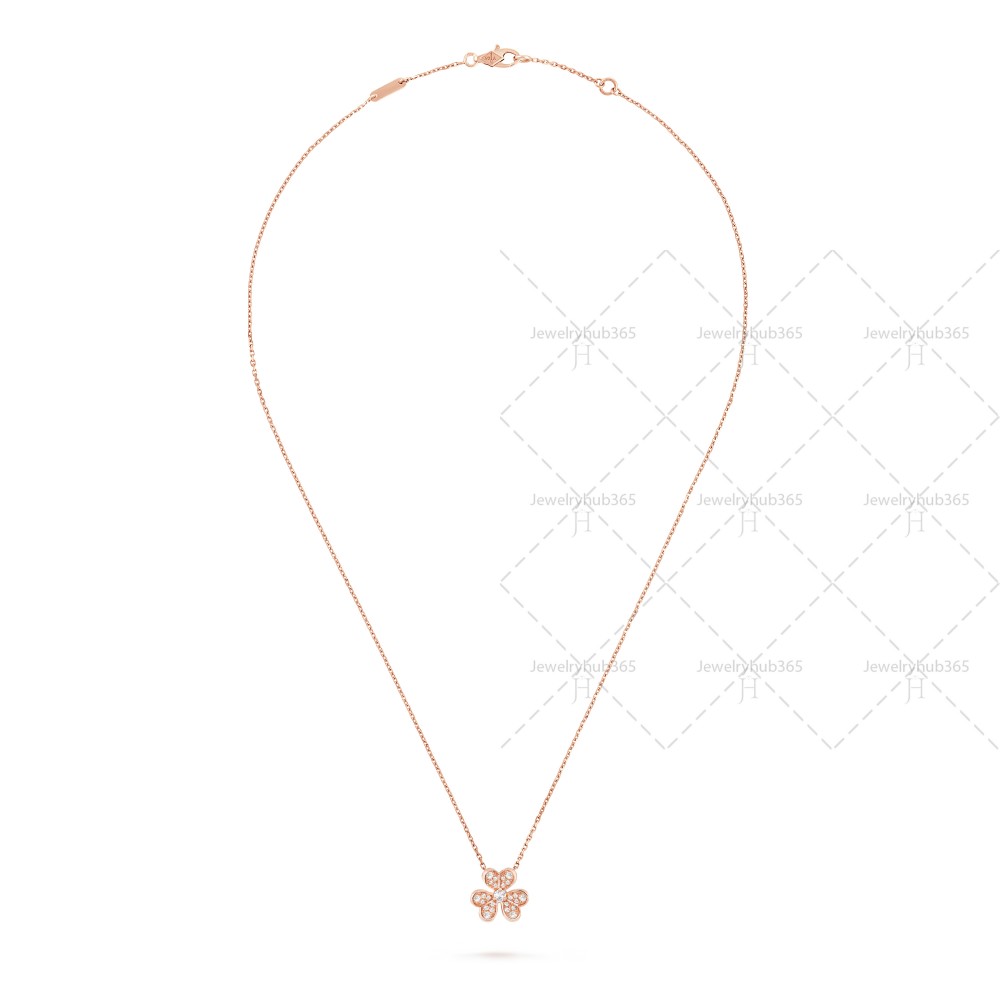 Frivole pendant mini 25 Diamond Rose gold