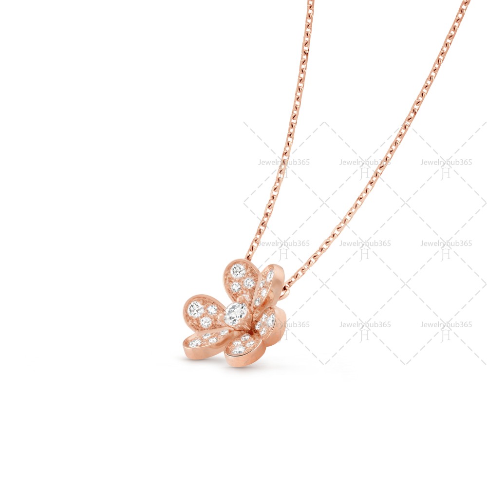 Frivole pendant mini 25 Diamond Rose gold