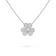 Frivole pendant small 43 Diamond White gold