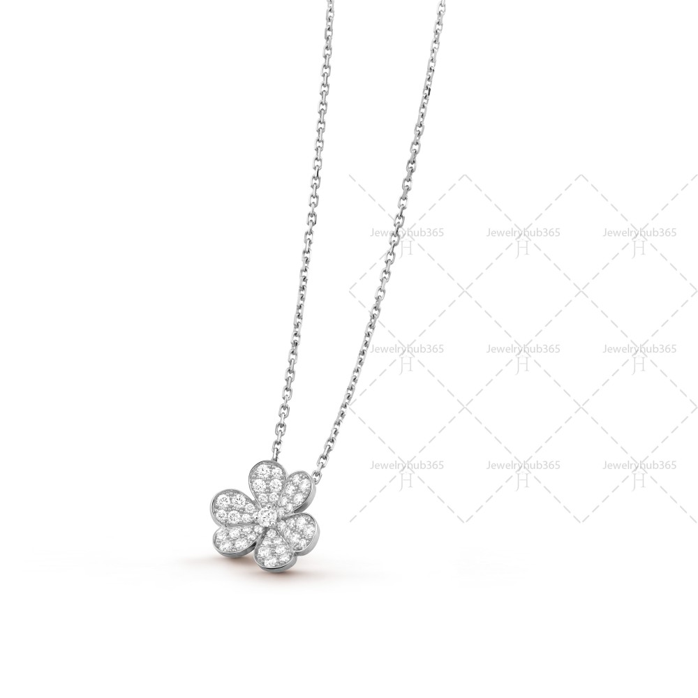 Frivole pendant small 43 Diamond White gold