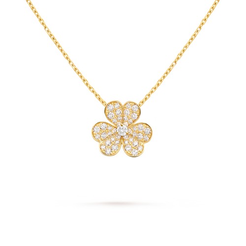 Frivole pendant small 43 Diamond Yellow gold