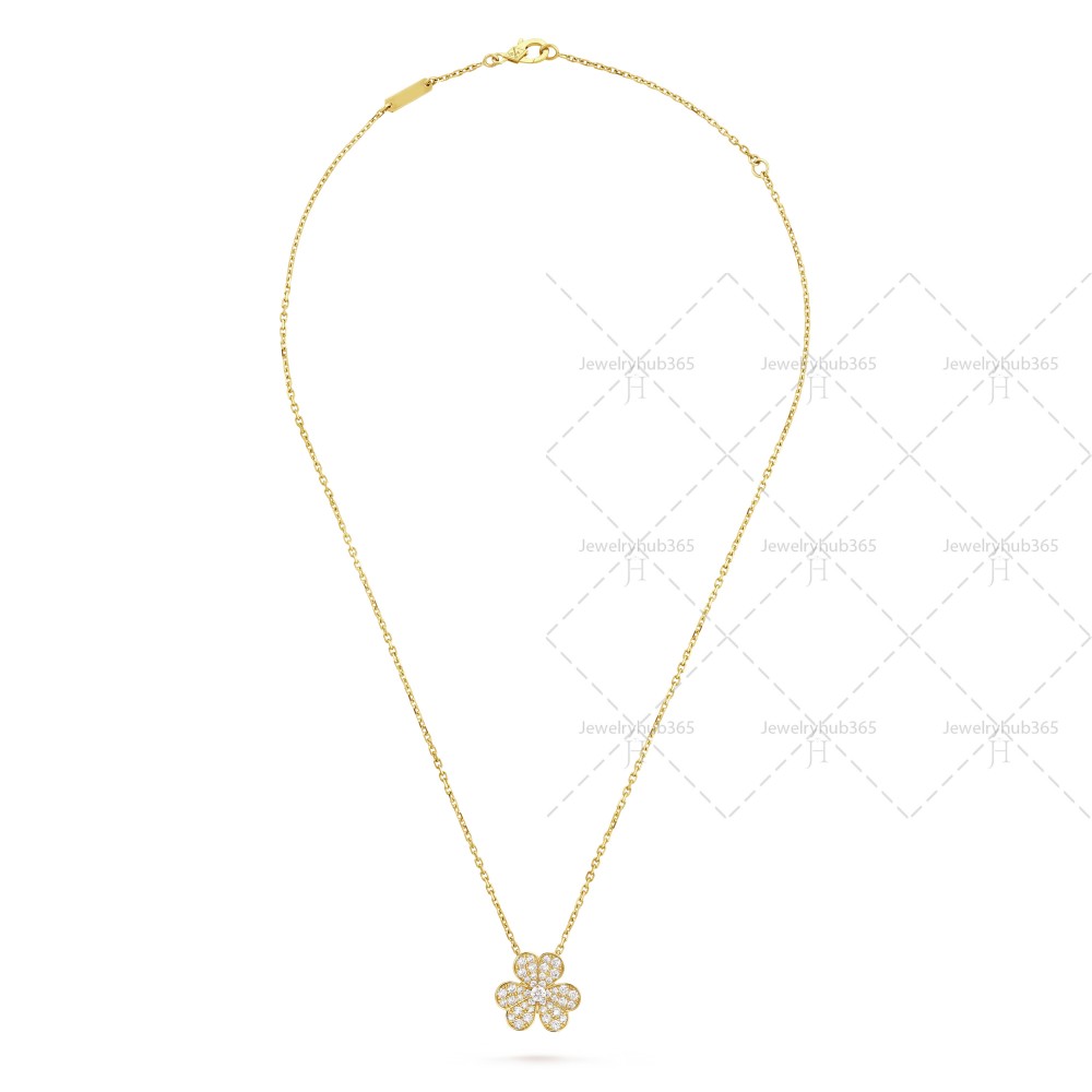 Frivole pendant small 43 Diamond Yellow gold