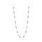 Vintage Alhambra long necklace 20 motifs Diamond White gold