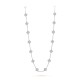 Vintage Alhambra long necklace 20 motifs Diamond White gold