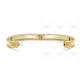 Perlée signature 17cm bracelet medium model  Yellow gold