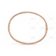 Perlée signature 17cm bracelet medium model  Rose gold