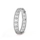 Perlée clovers 16cm bracelet small model  72-Diamond White gold