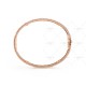 Perlée clovers 16cm bracelet small model  72-Diamond Rose gold