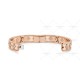 Perlée clovers 16cm bracelet small model  72-Diamond Rose gold