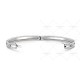 Perlée sweet clovers 17cm bracelet medium model  40-Diamond White gold