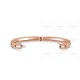 Perlée sweet clovers 15cm bracelet extra small model  40-Diamond Rose gold