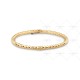 Perlée pearls of gold 17cm bracelet medium model  Yellow gold