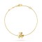 Frivole bracelet mini model 1 motifs 1-Diamond Yellow gold