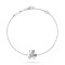 Frivole bracelet mini model 1 motifs 1-Diamond White gold