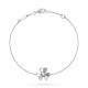 Frivole bracelet mini model 1 motifs 1-Diamond White gold