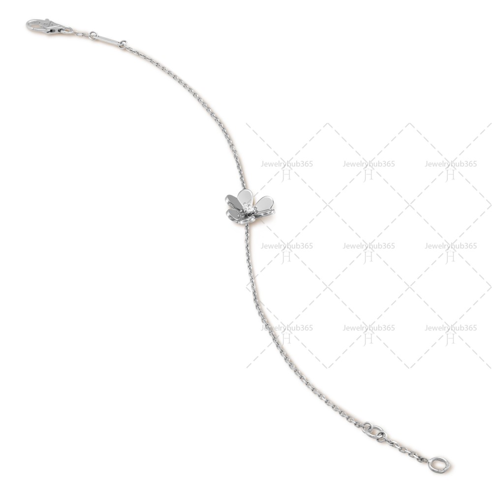 Frivole bracelet mini model 1 motifs 1-Diamond White gold