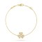 Frivole bracelet mini model 1 motifs 25-Diamond Yellow gold