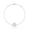 Frivole bracelet mini model 1 motifs 25-Diamond White gold