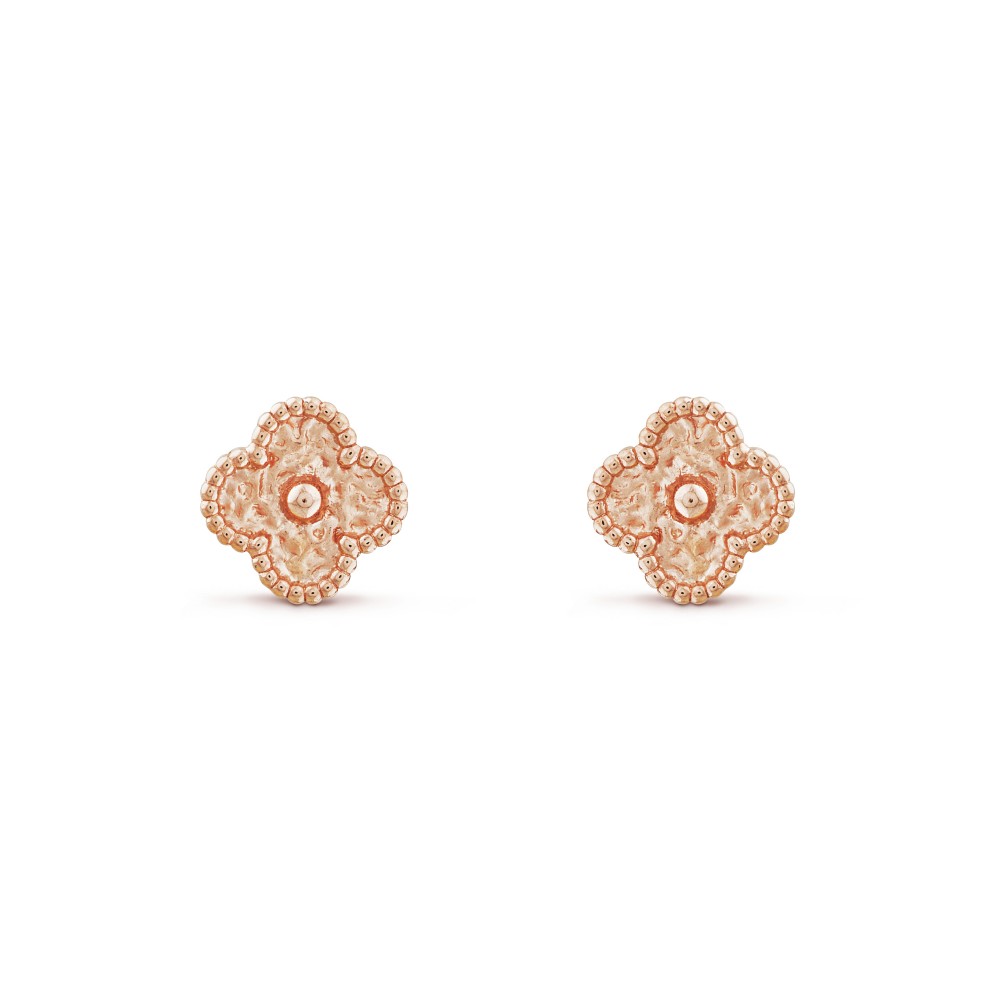 Sweet Alhambra earrings Rose gold