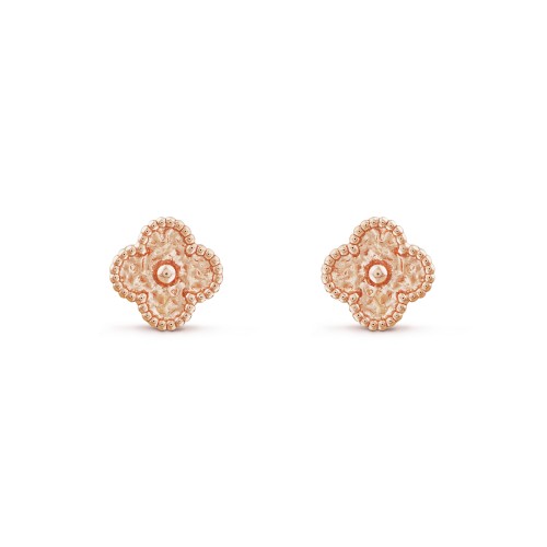 Sweet Alhambra earrings Rose gold