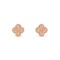 Sweet Alhambra earrings Rose gold