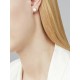 Sweet Alhambra earrings Mother-of-pearl White gold