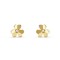 Frivole earrings small model 1-Diamond Yellow gold