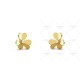 Frivole earrings small model 1-Diamond Yellow gold