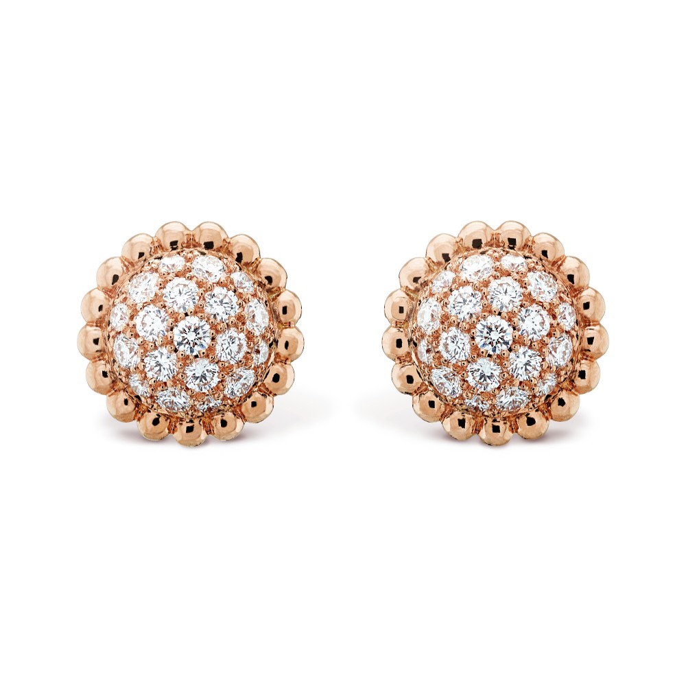 Perlée couleurs earrings Diamond Rose gold