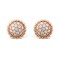 Perlée couleurs earrings Diamond Rose gold