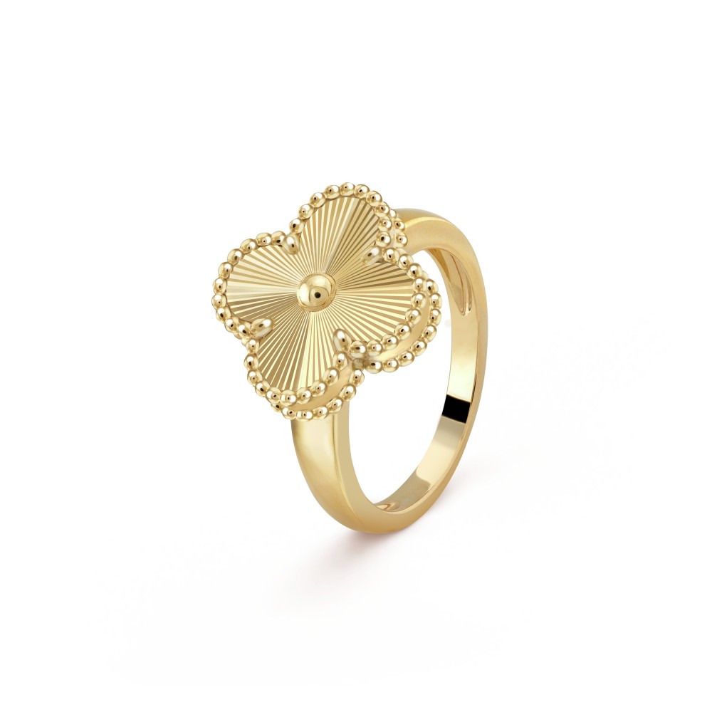 Vintage Alhambra ring Yellow gold