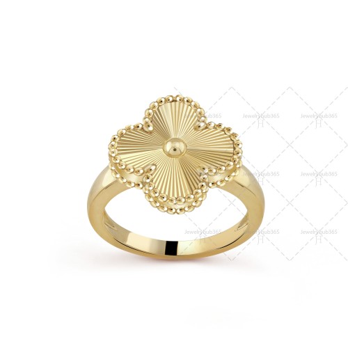 Vintage Alhambra ring Yellow gold