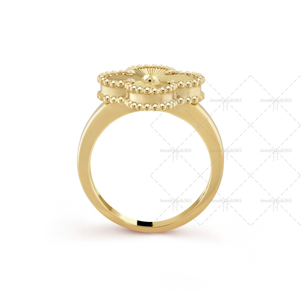 Vintage Alhambra ring Yellow gold