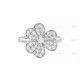 Frivole ring small model 1 motifs 43-Diamond White gold