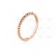 Perlée pearls of gold ring small model Rose gold