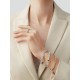 Perlée pearls of gold ring medium model White gold